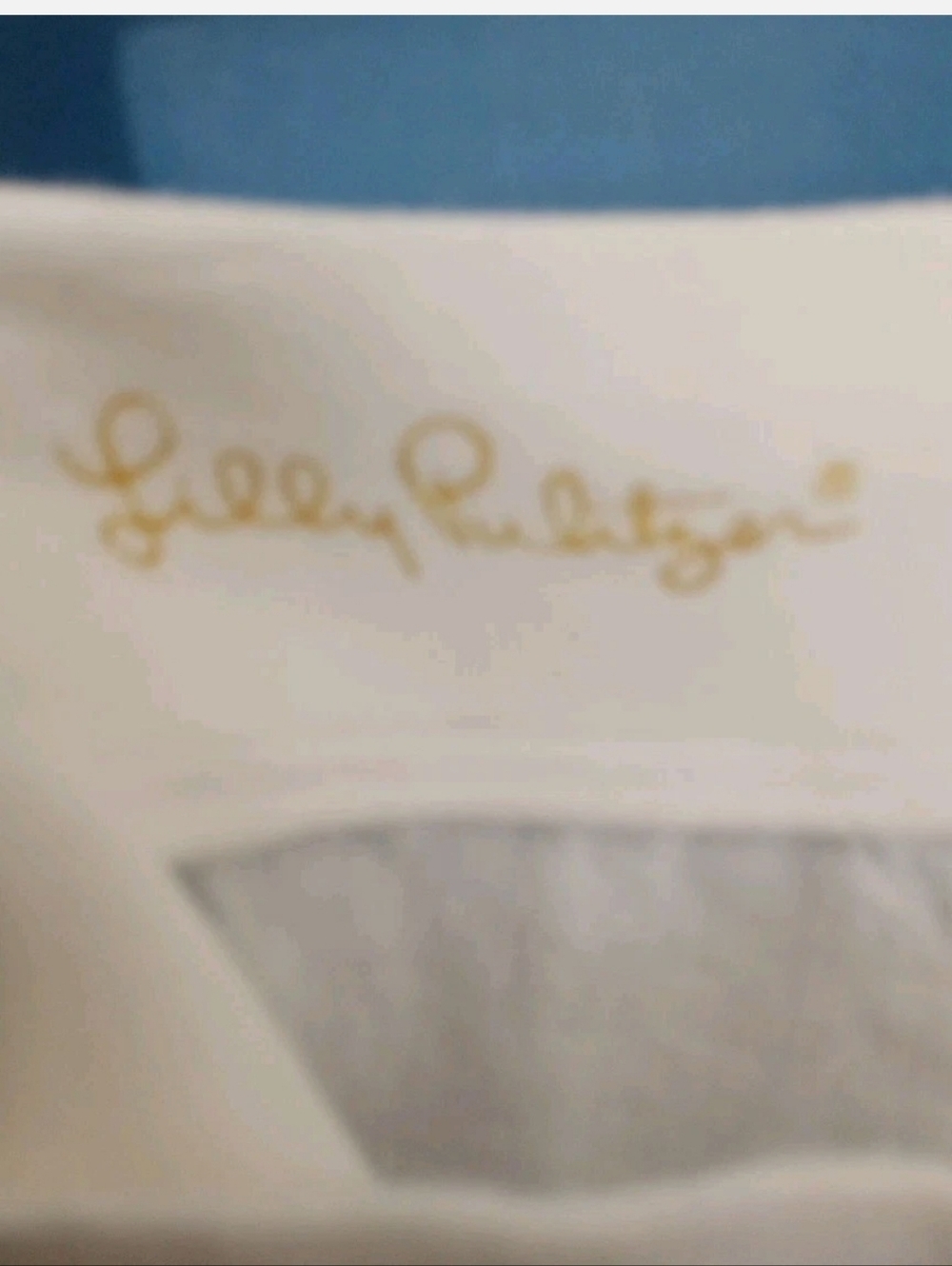 Lilly Pulitzer Linen Beach Pant Sz S Mid-Rise Wide Leg Drawstring White Costal - Picture 6 of 9